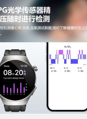 2026无创血糖手表测血压血氧心率尿酸蓝牙电话支付宝血糖智能手环