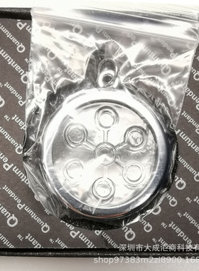 QuantumPendant白色透明琉璃项