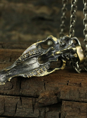 钥匙扣骷髅项链颅骨头骨骨头