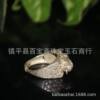 The manufacturer imitates the Qing Dynasty and supplies silver-plated white copper, antique Pixiu rings, finger rings, miscellaneous antique collections