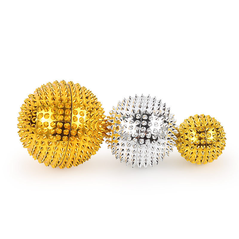 磁性按摩球足底筋膜球健身瑜伽深层肌肉放松手部脚底舒缓压刺猬球,淘宝优惠券,粉丝福利购,淘宝优惠卷