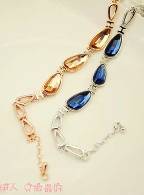 多彩防过敏不掉色手链限量包邮