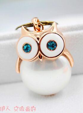 饰品珍珠水晶毛衣链