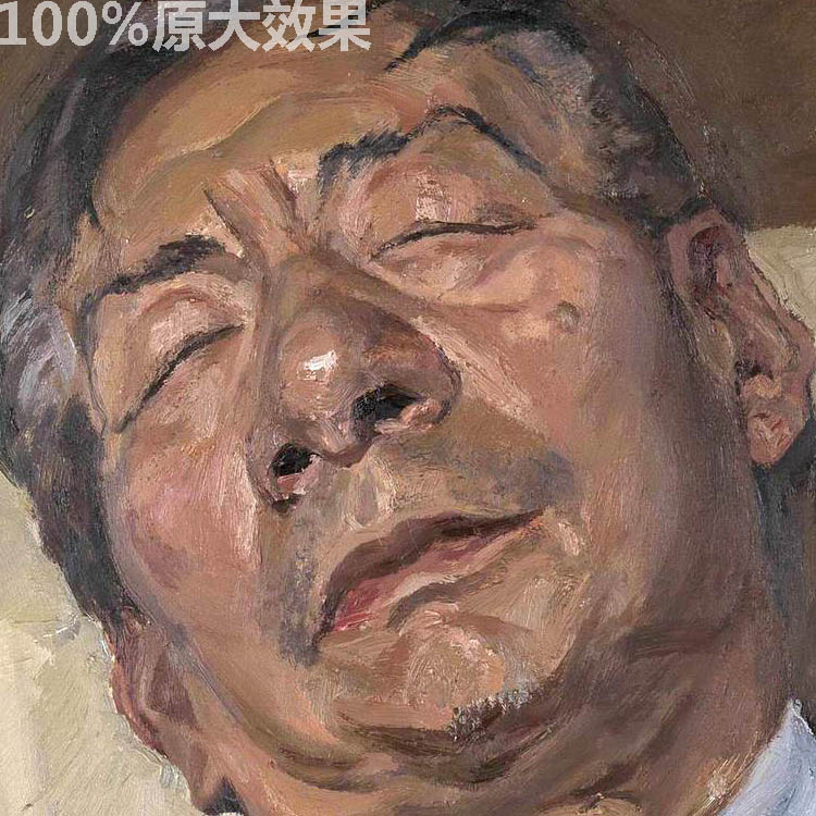 李文东油画肖像高清图片素材人物作品电子版绘画临摹学习参考资料 - 图0
