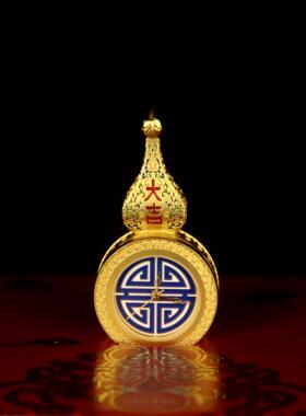 宫时匠金禧时运中国风钟表