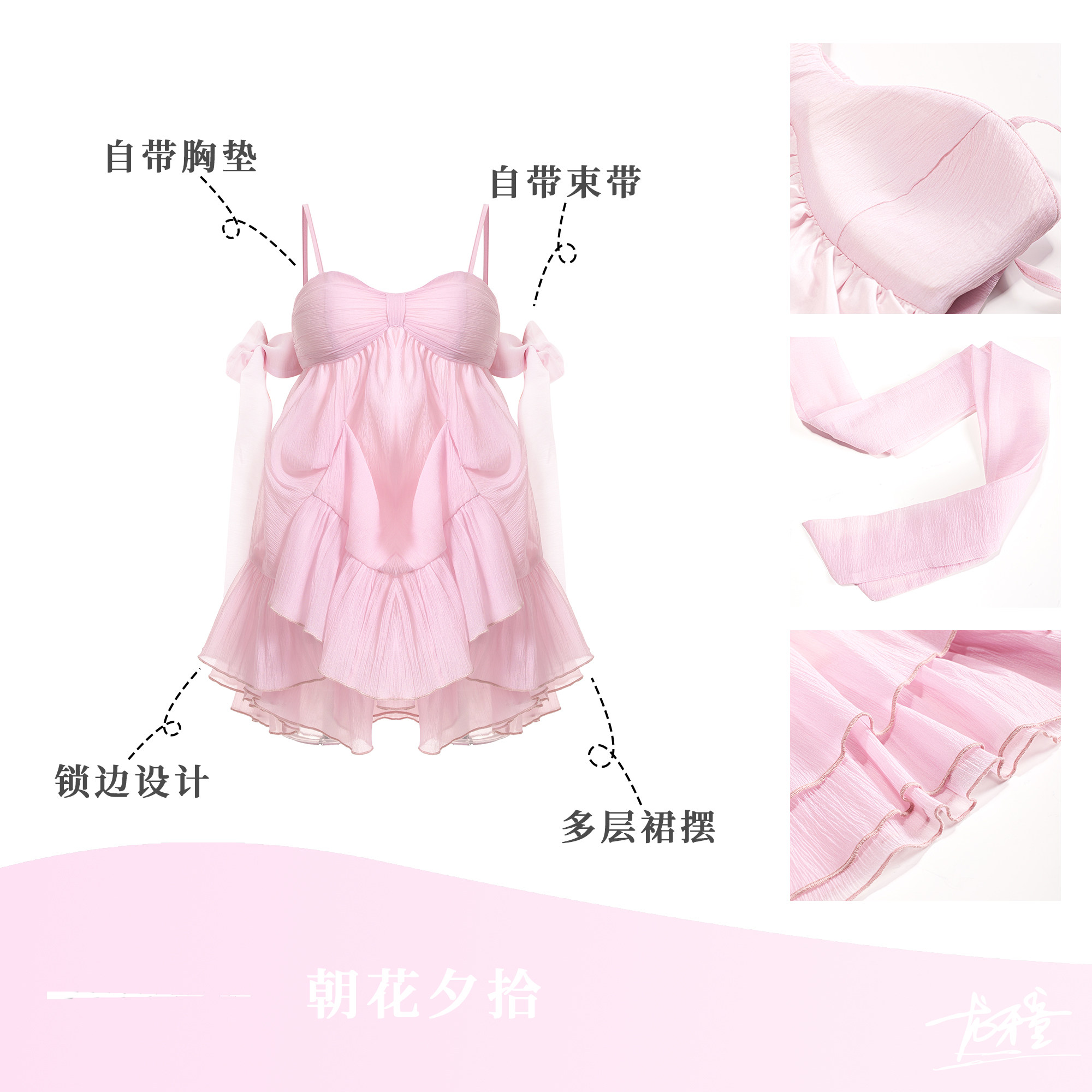 龙牙童推荐【朝花夕拾】显瘦法式休闲连衣裙公主性感少女一字肩露,淘宝优惠券,粉丝福利购,淘宝优惠卷