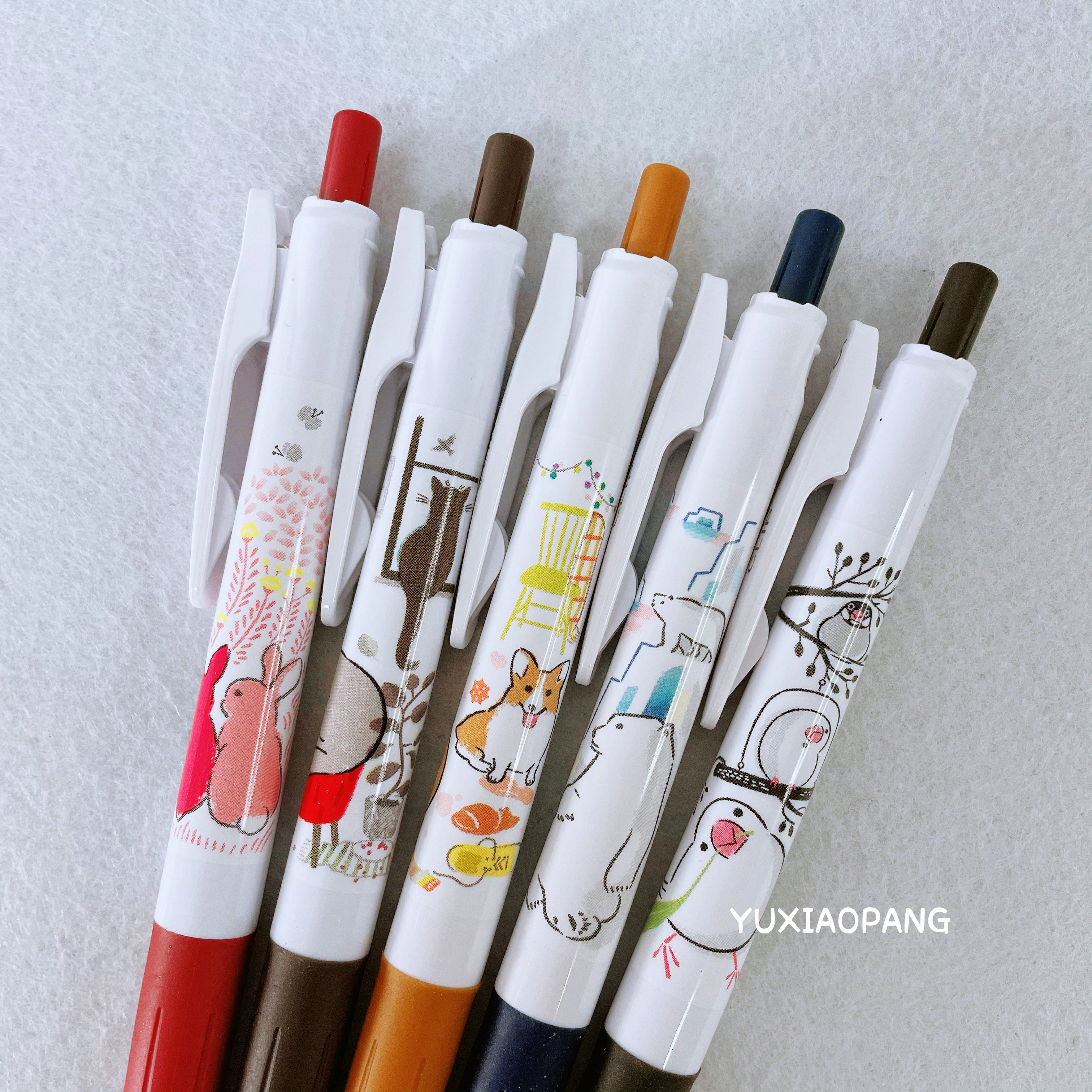 动物生活日常限定日本斑马ZEBRA sarasa复古色按动中性笔0.5mm_虎窝淘