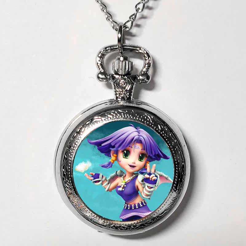 梦幻西游手游时尚怀表男女生学生礼物闺蜜情侣饰品项链怀表定制