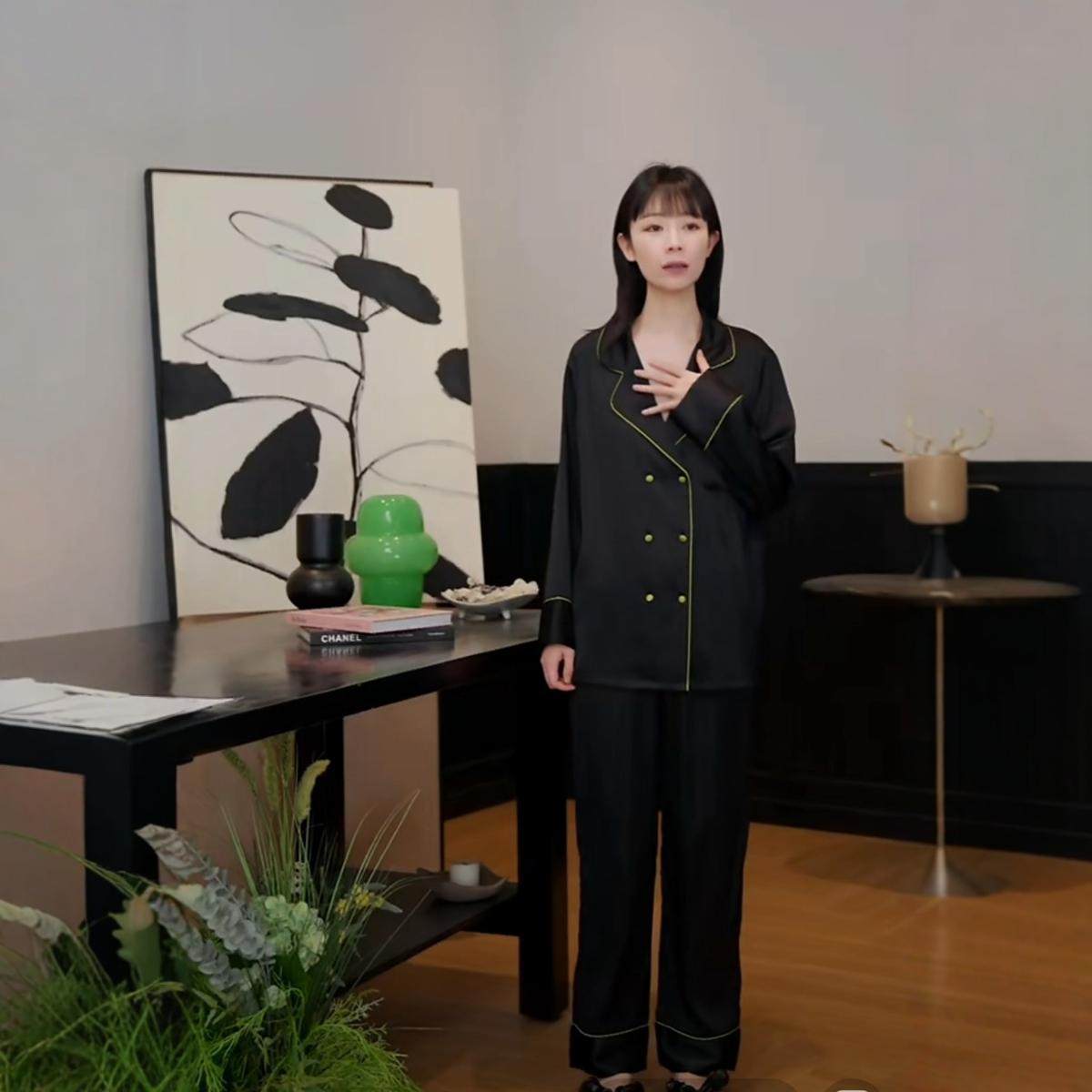 2024新款秋冬全棉双排扣新中式国风睡衣女长袖套装可外穿轻柔,淘宝优惠券,粉丝福利购,淘宝优惠卷