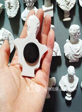 复古欧洲仿石膏人像创意冰箱贴贝多芬大卫阿波罗艺术装饰磁铁吸铁