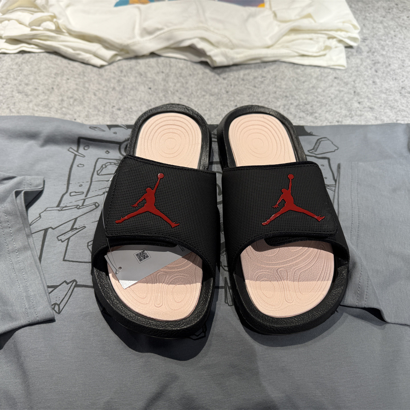 专柜正品Air Jordan夏Hydro6黑白AJ6男魔术贴运动拖鞋 881473-005,淘宝优惠券,粉丝福利购,淘宝优惠卷