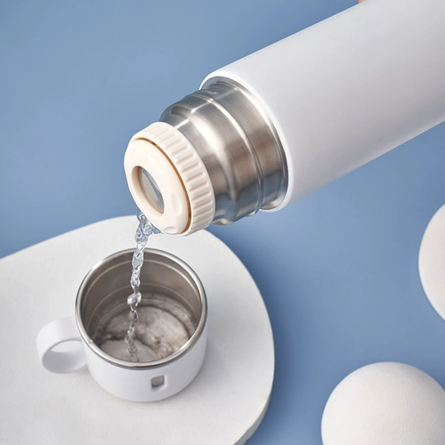 Вместительный и большой стакан из нержавеющей стали, чайная чашка, высококачественный портативный чай