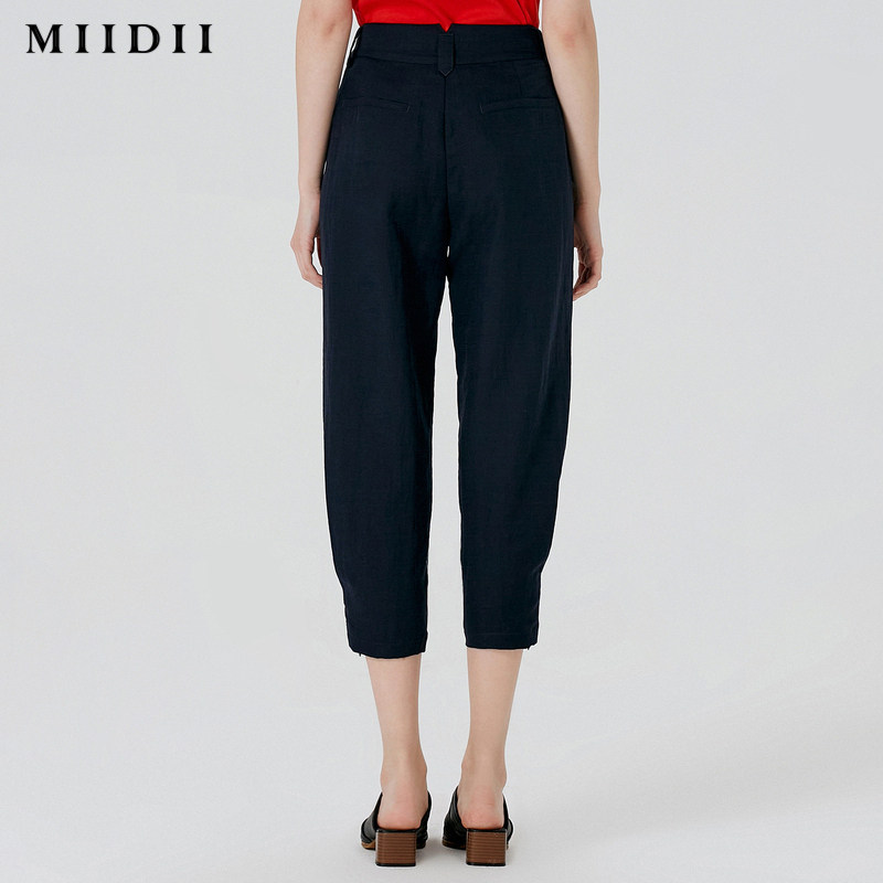 miidii /谜底20夏装新款宽松休闲裤 谜底休闲裤
