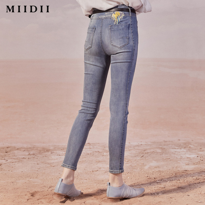 【商场同款】miidii /谜底20秋牛仔裤 谜底牛仔裤