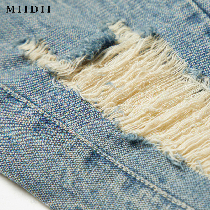 miidii /谜底2020秋季新款牛仔裤 谜底牛仔裤