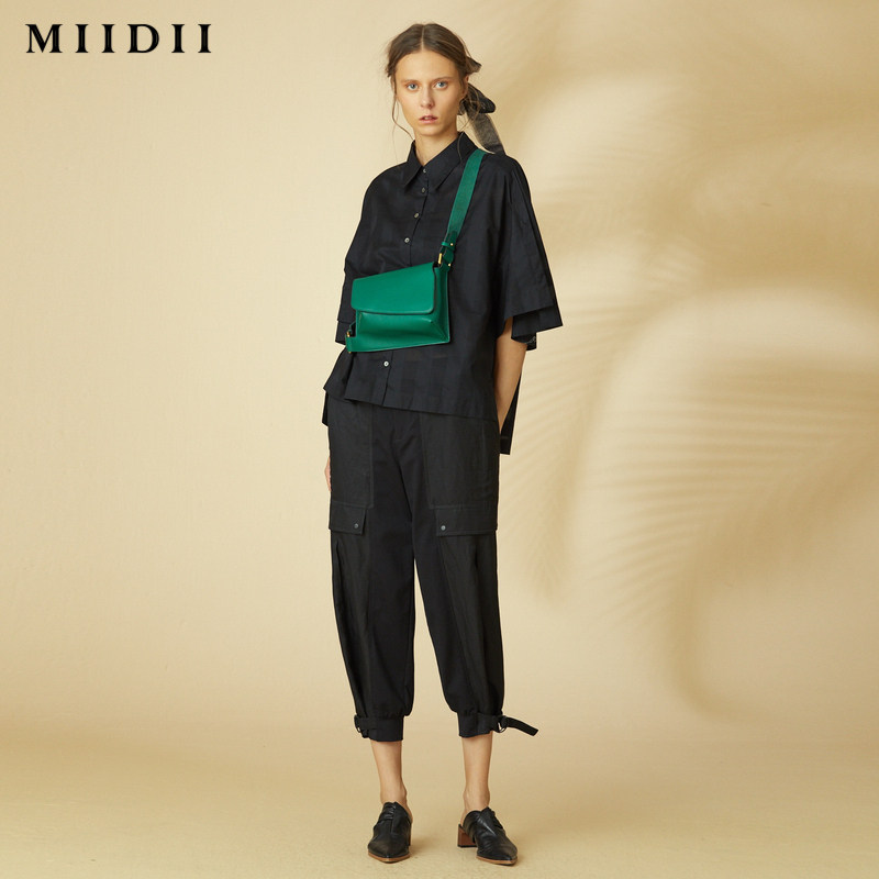 miidii /谜底20夏季猎装设计休闲裤 谜底休闲裤