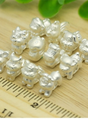 diys999红黑绳路路通配件足银