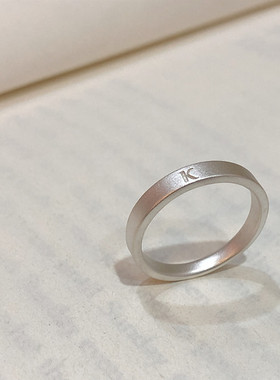 原创设计男女足银999简约时尚