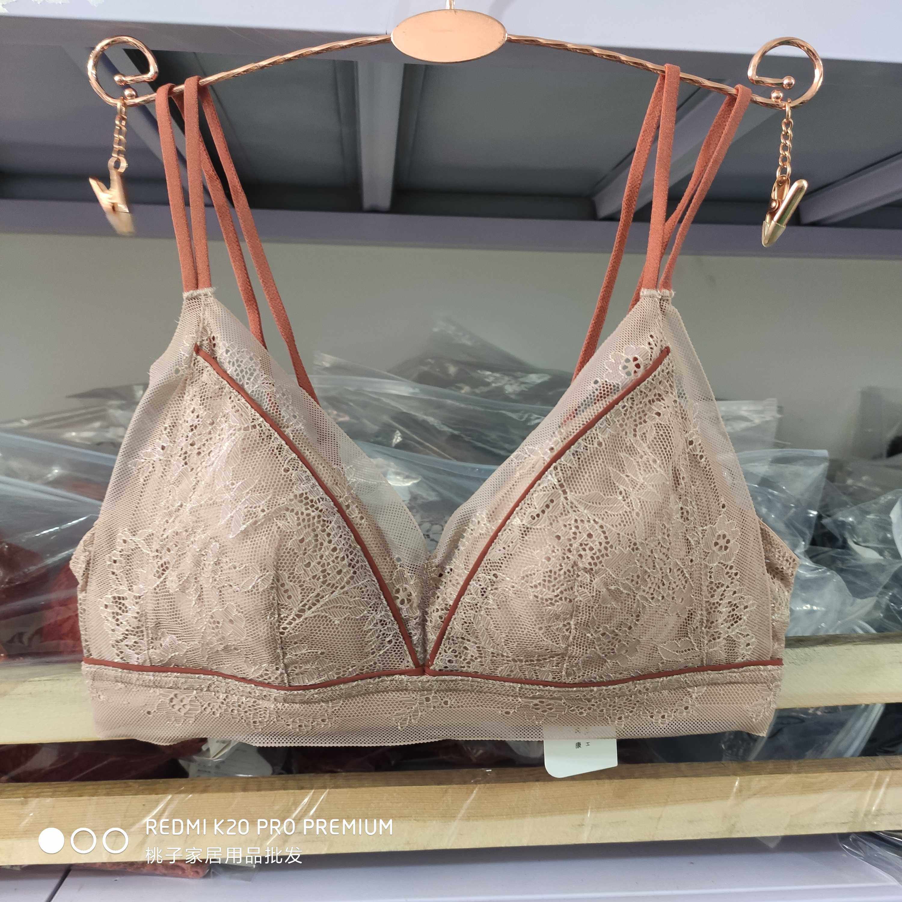 情马803薄款法式舒适无钢圈b内衣 桃子家居用品批发文胸