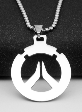 游戏项链不锈钢圆珠男女守望先锋