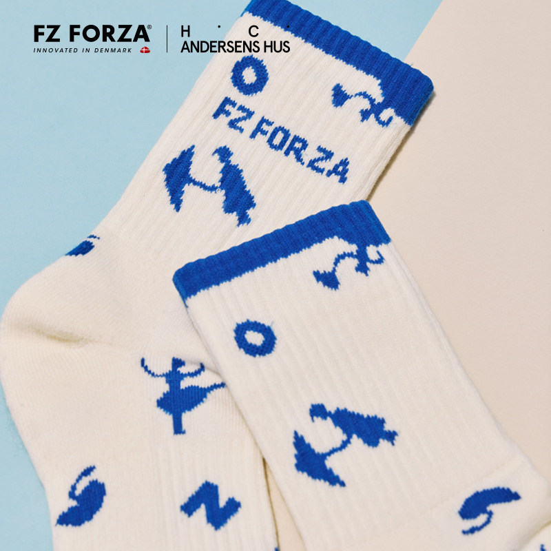 FORZA羽毛球袜FZ加厚毛巾底吸汗透气运动袜子SK505HCA - 图1