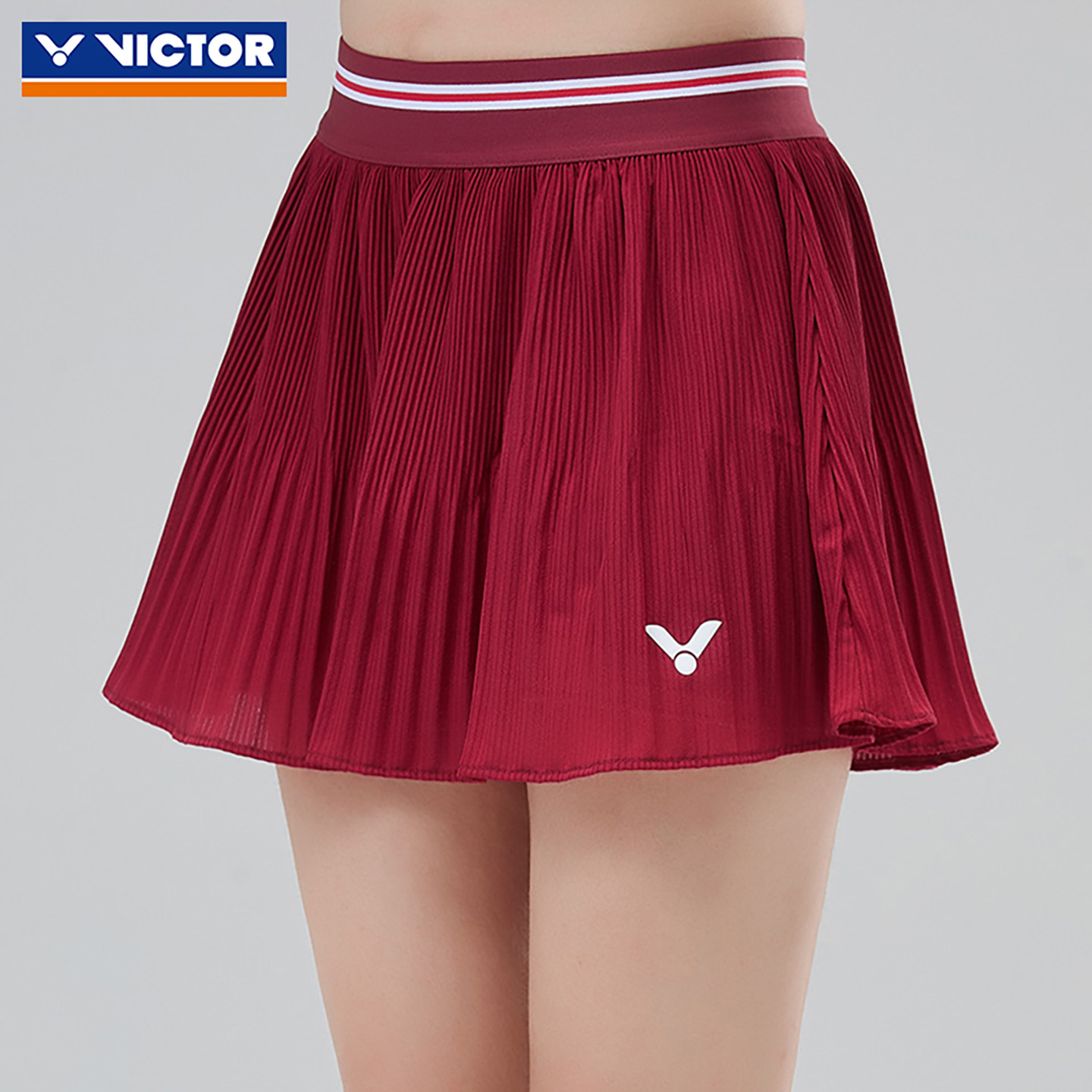 VICTOR威克多羽毛球服签约球员大赛服速干梭织运动短裙K-61300,淘宝优惠券,粉丝福利购,淘宝优惠卷