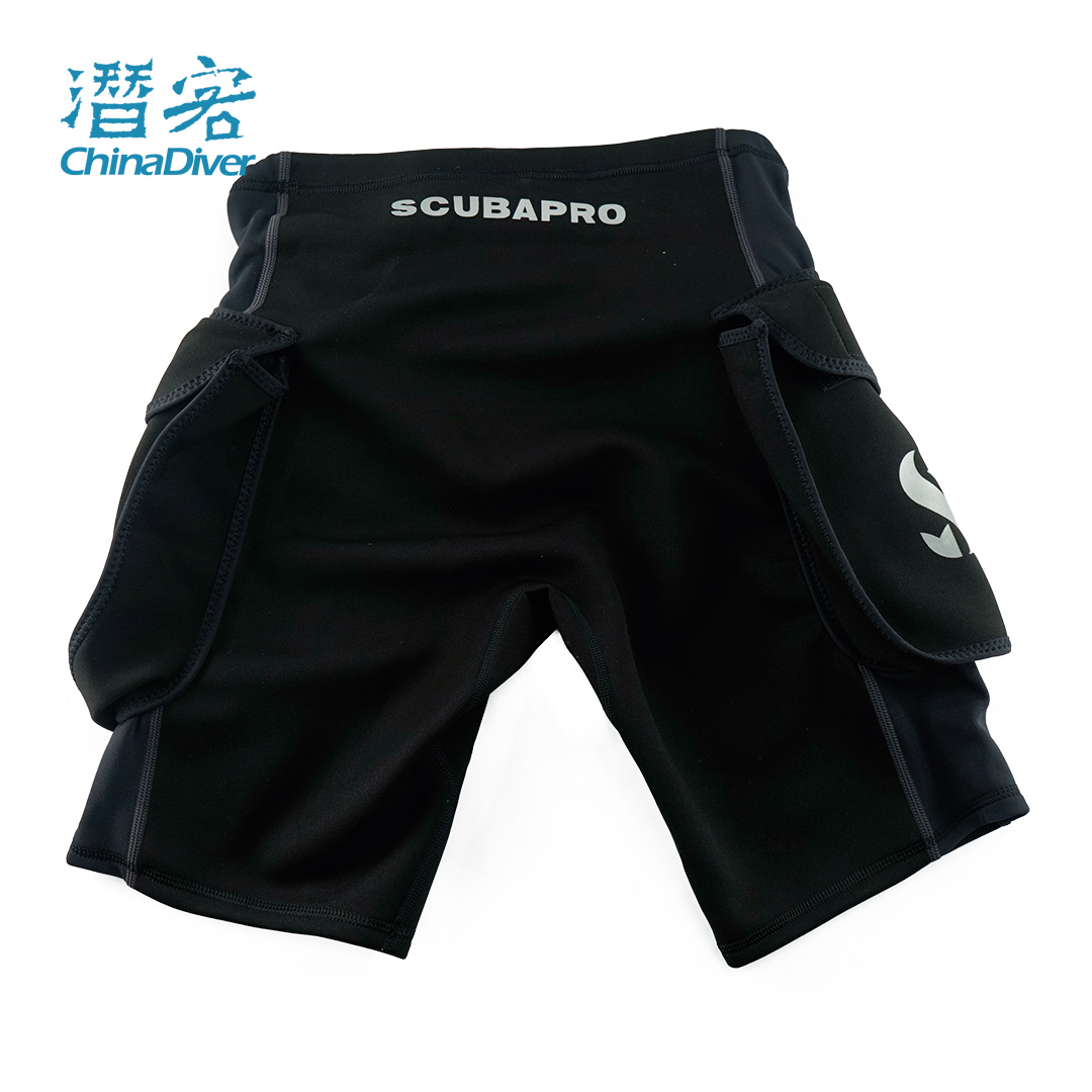 Scubapro Hybrid 潜水裤男分体款侧口袋技潜短裤湿衣深潜水服带兜 - 图2