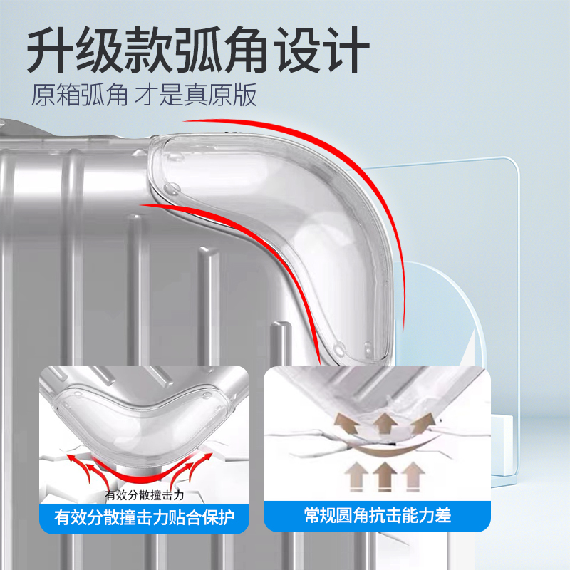 适用日默瓦保护套trunk plus31寸33寸rimowa行李箱essential箱套 - 图0