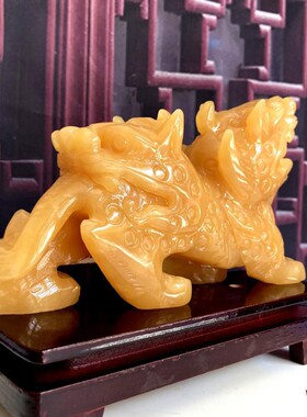 皮丘客厅博古架招财礼品貔貅摆件