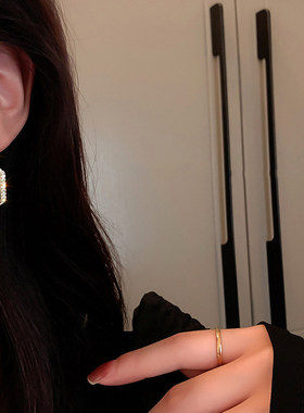 原创设计祖母绿耳钉项链