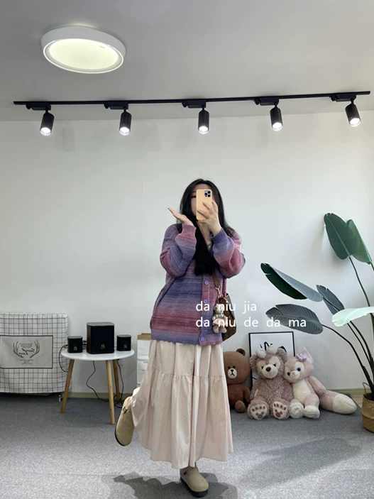 Skirt, elastic waist, plus size