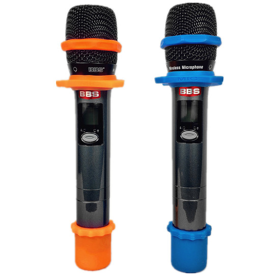 Microphone anti-slip ring tail cover protective cover