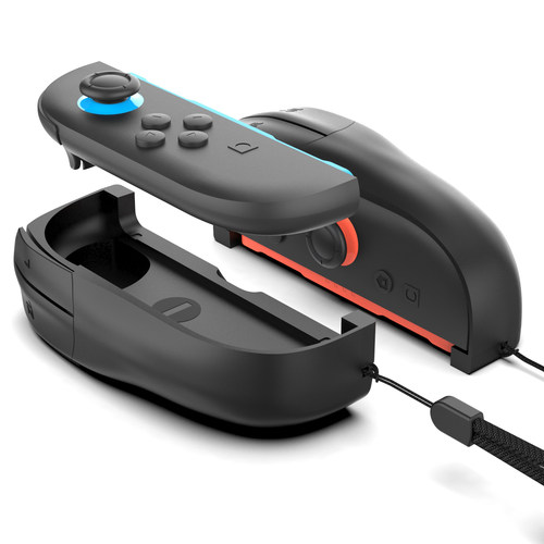 IPEGA正品switch2手柄鼠标底座支架ns2左右手柄便携握把鼠标配件 - 图0