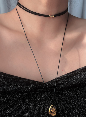 纯银精工古力娜扎同款颈链choker