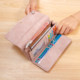 Wallet Women's Long Style 2024 New Korean Edition Trendy, Cute, Fashionable, Simple, Fresh, Student Folding Personalized Wallet
