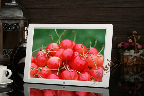 Ультратонкие литиевые батарейки, электронный фотоальбом, цифровая универсальная фоторамка, 15 дюймов