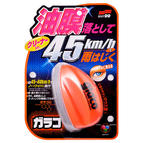 SOFT99雨敌防水防雨剂汽车前挡风玻璃清洁驱水剂镀膜除油膜 2合1 - 图1