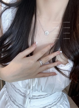 八芒星罗盘项链高级感锁骨链小众轻奢设计项链配饰女