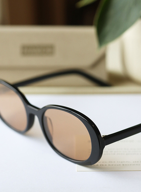 白色框板材猫眼墨镜女款2025新款高级感防紫外线太阳眼镜