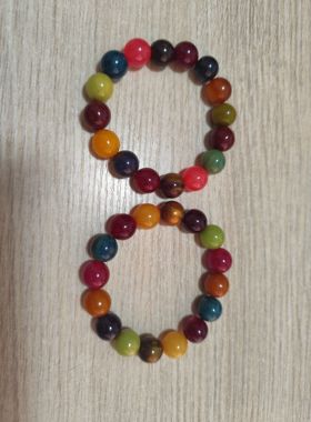 中东蜜蜡多宝手串13mm时尚饰品个性配件