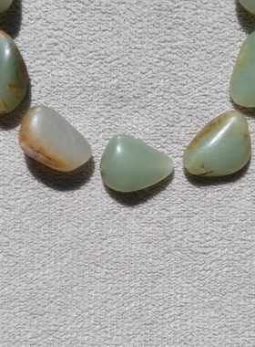 手串天然原石新疆和田玉籽料