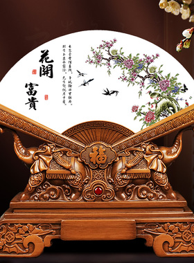 玉通天下玉石祝福新中式客厅