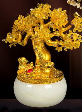 玉通天下玉石招财客厅