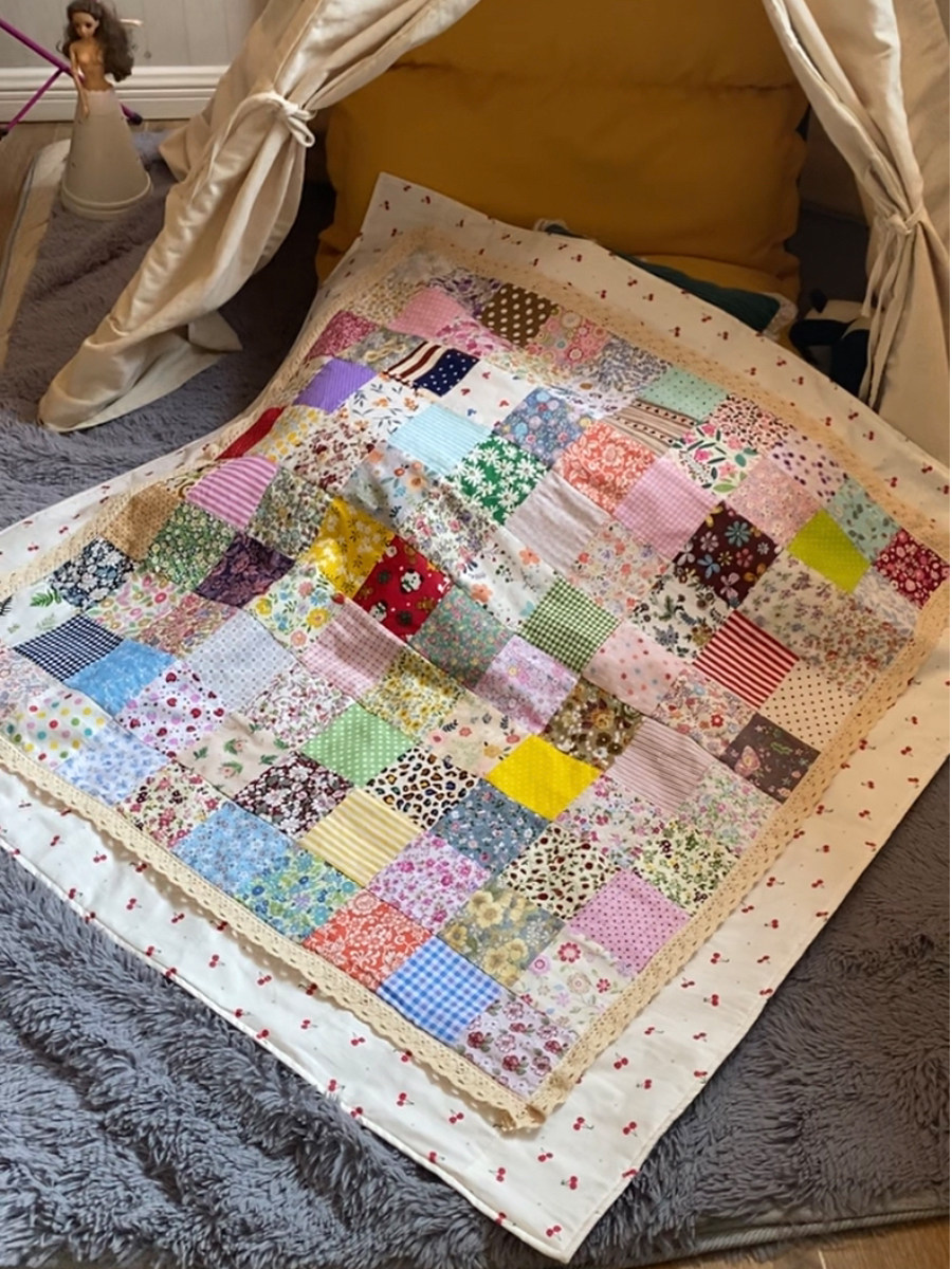 婴儿宝宝儿童纯棉布料手工床品百家被套被面被芯加工定制成品服务,淘宝优惠券,粉丝福利购,淘宝优惠卷