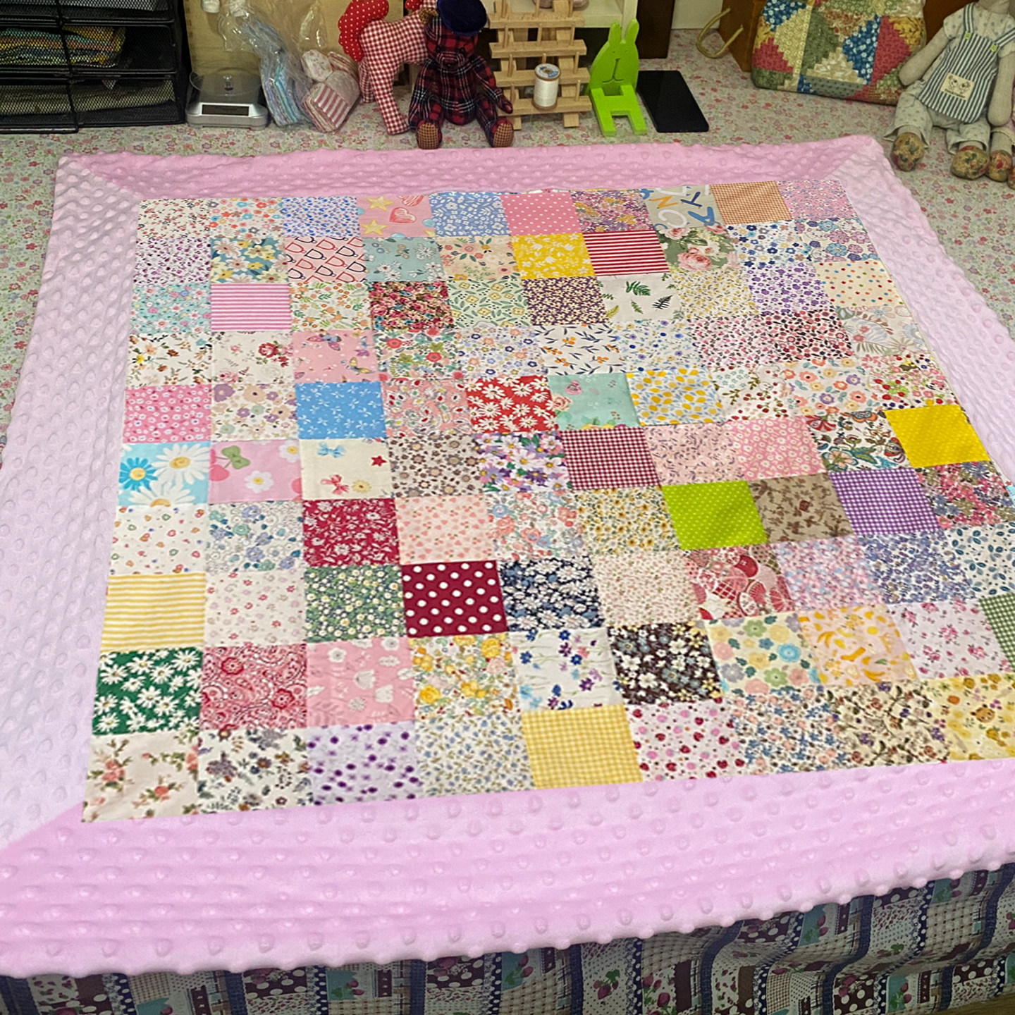 手工出生婴儿百家被拼布被子材料碎花布头娃娃衣服面料宝宝纯棉布,淘宝优惠券,粉丝福利购,淘宝优惠卷