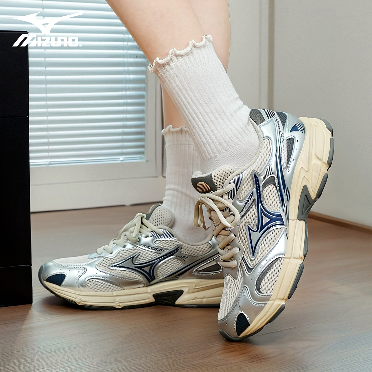 Mizuno美津浓SPEED 2K 复古百搭减震耐磨男女同款老爹运动跑步鞋