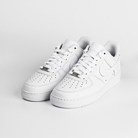 air force 1 white low cut