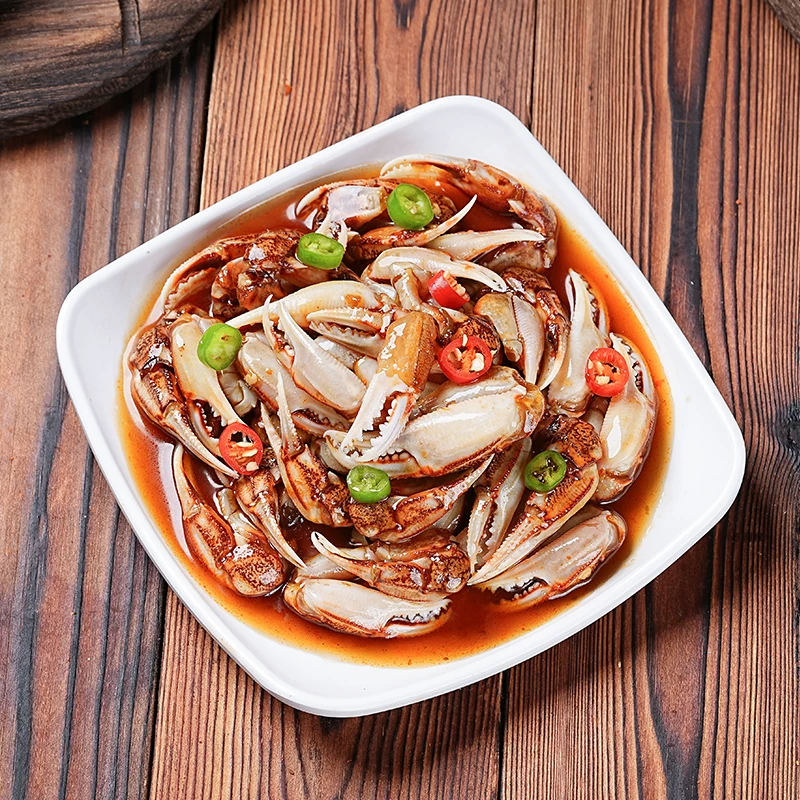Острые клешни краба 280 г консервированные, закуски отеля на ночь, закуски знаменитостей, холодные блюда, заранее приготовленные блюда, мелкие морепродукты, готовые к употреблению