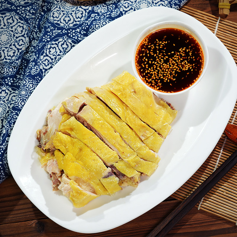 彭记坊口水鸡麻辣红油棒棒鸡酒店饭店半成品即食凉菜冷盘菜商用 - 图2