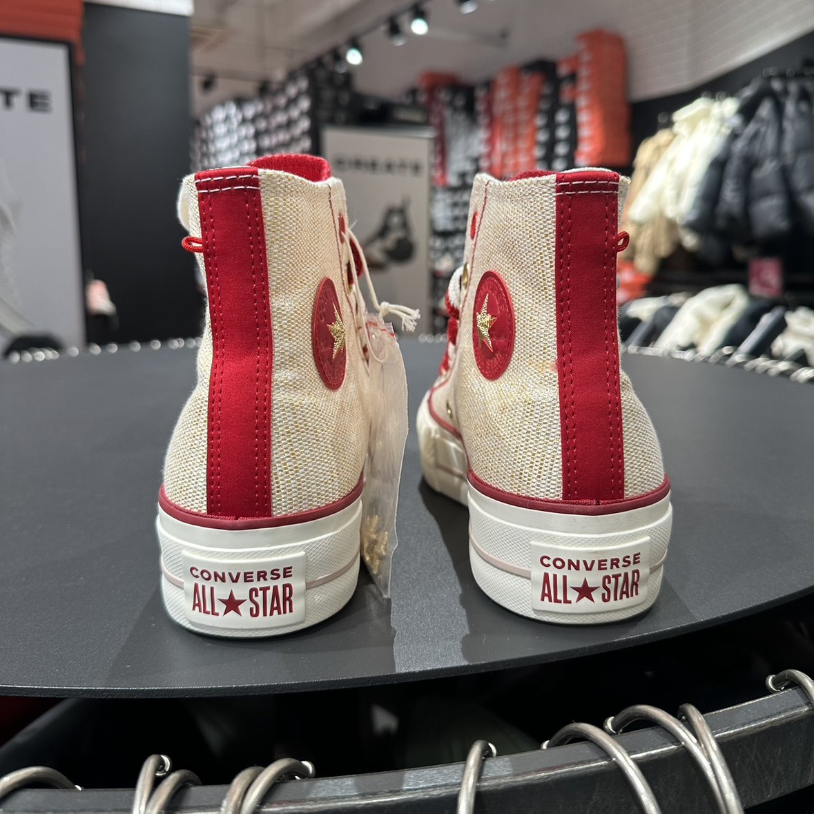 Converse 匡威 正品all star蛇年限定金色松糕高帮女增高鞋A13351,淘宝优惠券,粉丝福利购,淘宝优惠卷